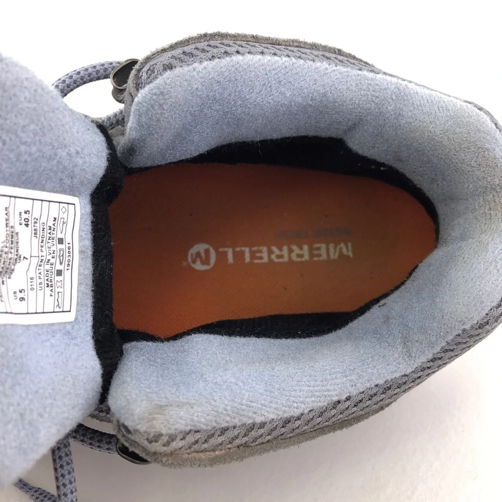 Merrell Moab Mid Waterproof Hiking Boots 9.5